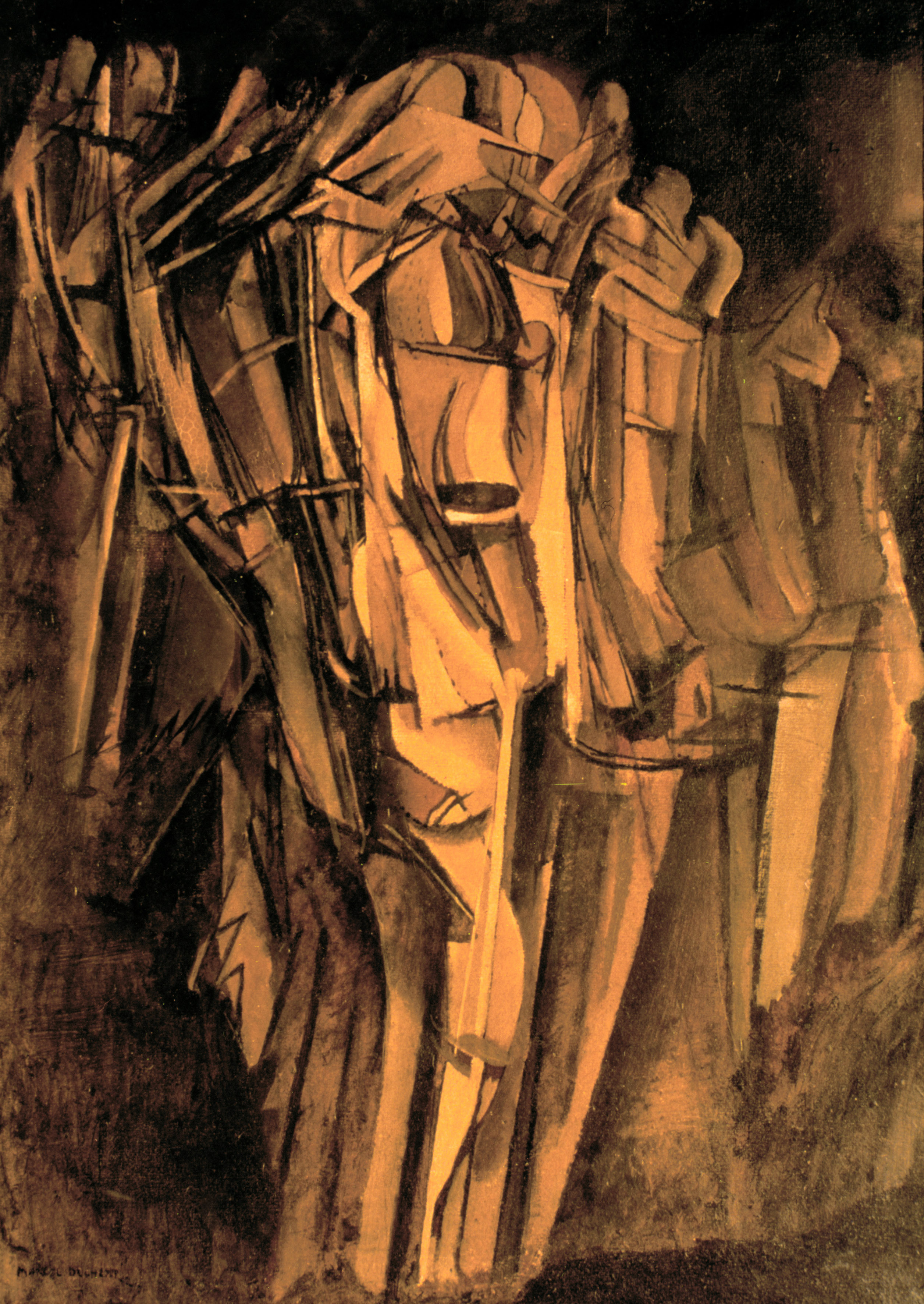 Marcel Duchamp, même en peinture